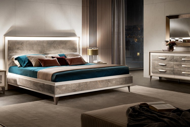 Adorainteriors-Ambra-bedroom-with-lights-on-and-dresser